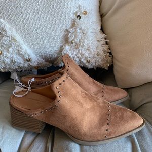 Studded Mule Slip ons